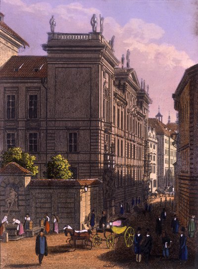 Clam-Gallas-Palast, 1847 von V. Merklas
